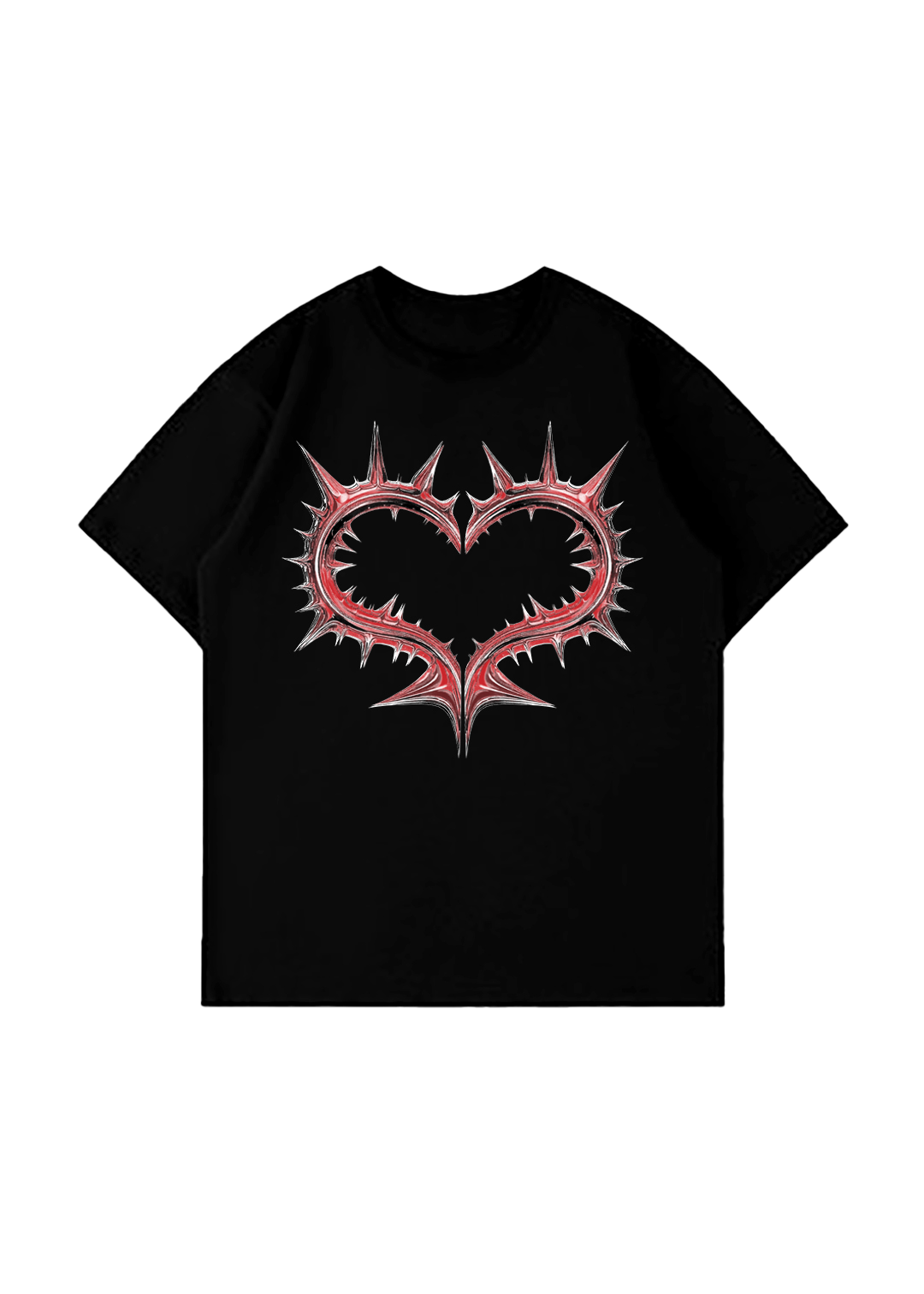 SpikedHrtz T-Shirt Red